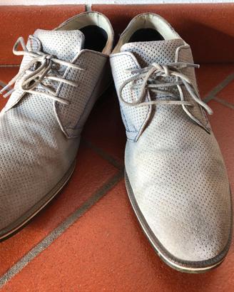 OBJ bugatti scarpe mocassino in camoscio pelle