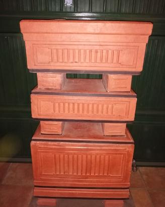 stufa in terracotta 