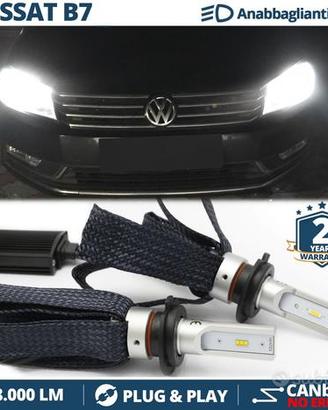 Kit Lampadine LED H7 per VW PASSAT B7 Luce Bianca