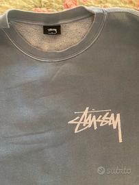 Felpa stussy sales nera uomo