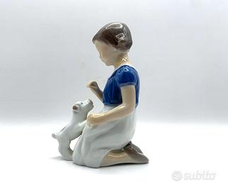 BING & GRONDAHL - Soprammobile Bimba col Cane