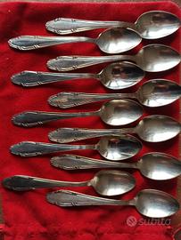 cucchiaini in argento 1000