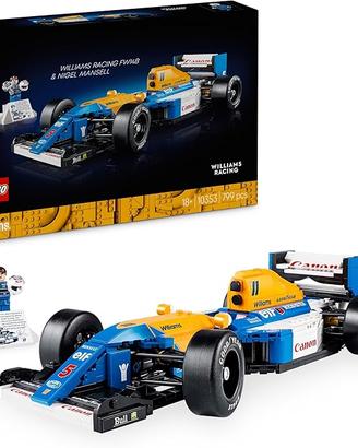 LEGO Icons Williams Racing FW14B e Nigel Mansell -