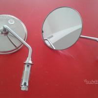 Specchietti terminali manubrio cromati