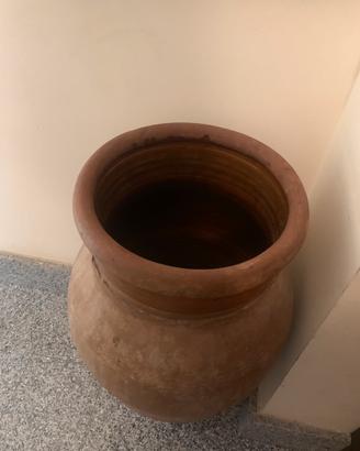 Orcia siciliana da olio in terracotta