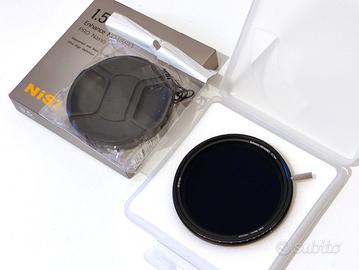 NiSi Filtro ND Variabile 1.5-5 stops 67mm ND-VARIO