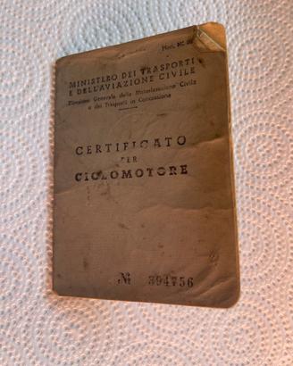 libretto piaggio ciao