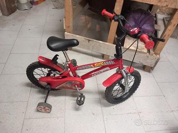 bici bambino cars