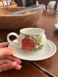 Tazza + piattino POMONA PORTMERION