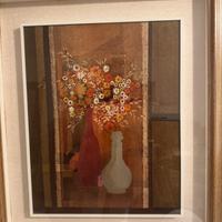 Quadro firmato Caffi-natura morta fiori e vaso