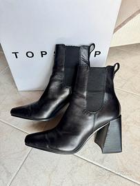 Stivaletto donna Topshop vera pelle N.37