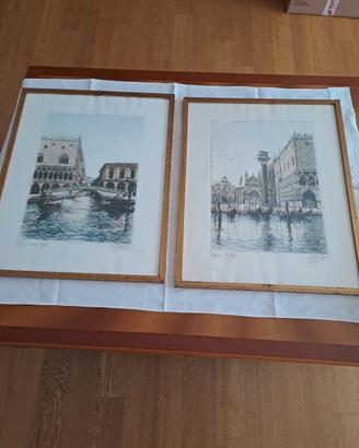 2 dipinti vintage  Venezia
