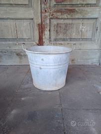 Mastello in Zinco Vintage 45cm