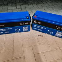 2 Batterie 150Ah 12V Ultimatron LiFePO4 Smart BMS