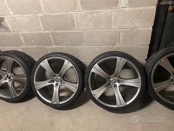 Set cerchi gomme GMP da 20 pare al nuovo
