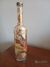 bottiglia decorata