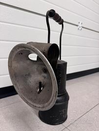 Lanterna lampada a bromuro anni 1900