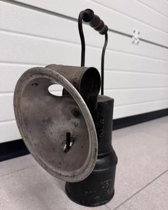 Lanterna lampada a bromuro anni 1900