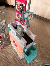 Set cassa e gelateria barbie