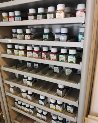 FERRARIO 250 COLORI PER TESSUTI CERAMICA VETRO 