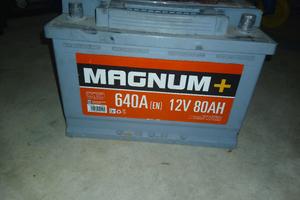 Batteria auto Magnum plus 80 ah 640 a 12v