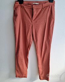 pantaloni donna Calliope taglia L terracotta chino