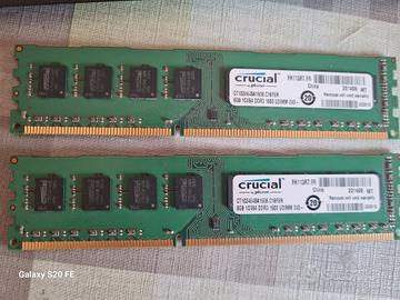 Ram DDR3.  2x 8 gb (16gb)