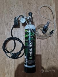 impianto co2 acquario 