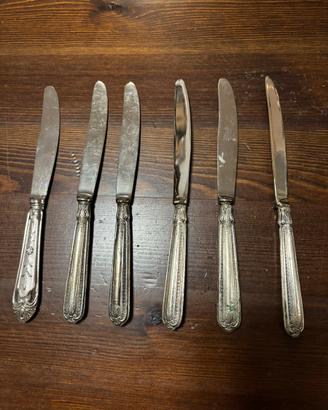 Posate in  argento 800 usate antico