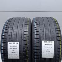 2 GOMME 265 35 18 MICHELIN NUOVE RIF3511