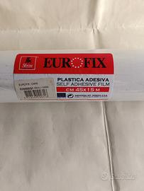 rotolo plastica adesiva bianco lucido 