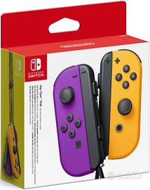 Joy-con Nintendo Controller Switch Arancio Viola