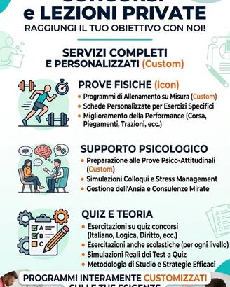 Preparazione concorsi e lezioni private