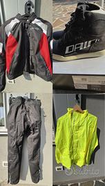 KIT MOTO DONNA SPIDI/DAINESE - S/40- PARI AL NUOVO