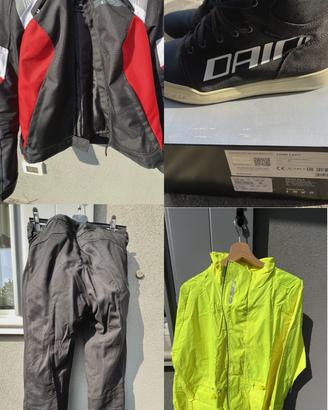 KIT MOTO DONNA SPIDI/DAINESE - S/40- PARI AL NUOVO