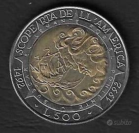 San Marino - moneta circolata da 500 Lire km286 - 
