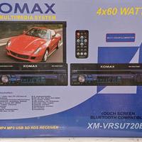 Xomax,1 din,autoradio,schermo,telecomando