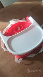 Rialzo sedia con vassoio Chicco