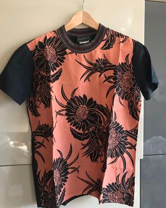 Maglia Prada combinata seta-cotone-viscosa - tg S 