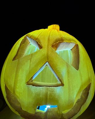 Zucca di halloween in plastica