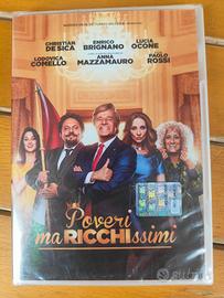 Sealed sigillato DVD film "Poveri ma ricchissimi"