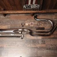 Scarico Harley-Davidson 2 in 1 per Shovelhead FX