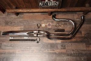 Scarico Harley-Davidson 2 in 1 per Shovelhead FX