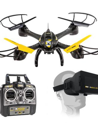 Drone Quadricottero con Visore 3D Vr
