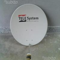 Parabola con staffa e occhio