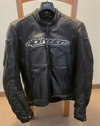 Alpinestars giubbotto moto in pelle