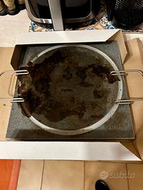 Piastra di pietra lavica