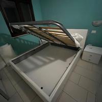 Letto contenitore più due comodini