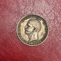 Lotto 2 Moneta da 5 lira Argento