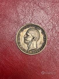 Lotto 2 Moneta da 5 lira Argento